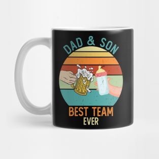 Dad & Son - Best Team Ever Mug